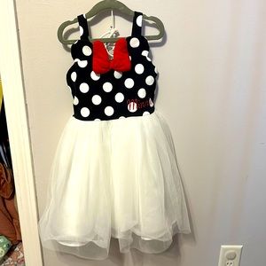 Disney Minnie Mouse tulle dress size 6 ❤️✨